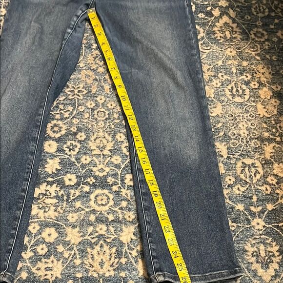 Frame Denim Le High Straight Blue Distressed Jeans Modern - Picture 8 of 11